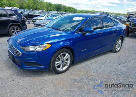 2018 Ford Fusion Hybrid Se из США, поврежденный, VIN 3FA6P0LU9JR171096